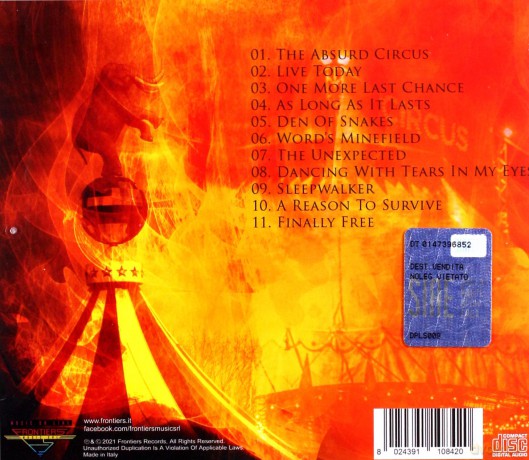 Labyrinth: Welcome To The Absurd Circus [CD]