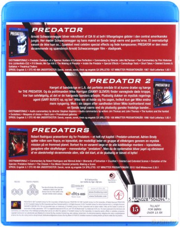 Predator 1-3 [3xBlu-Ray]