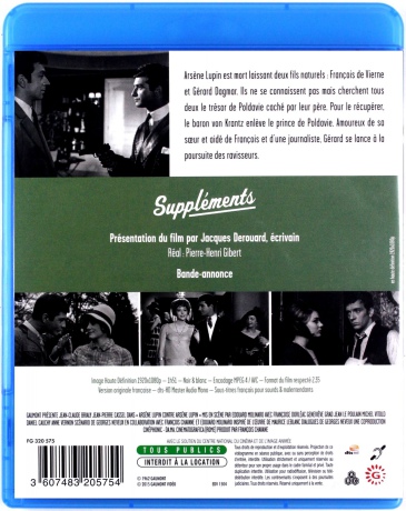 Arsene Lupin vs. Arsene Lupin [Blu-Ray]