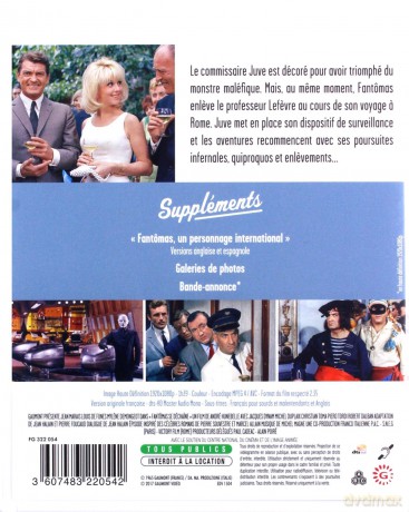 Fantomas Unleashed (Fantomas powraca) [Blu-Ray]