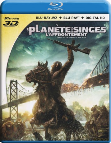 Dawn of the Planet of the Apes (Ewolucja planety małp) [Blu-Ray 3D]+[Blu-Ray]
