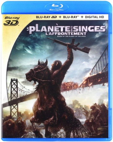 Dawn of the Planet of the Apes (Ewolucja planety małp) [Blu-Ray 3D]+[Blu-Ray]