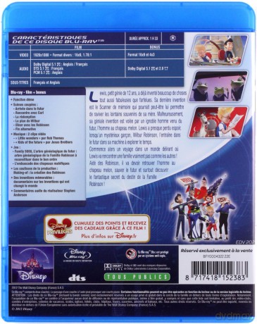 Meet the Robinsons (Rodzinka Robinsonów) (Disney) [Blu-Ray]