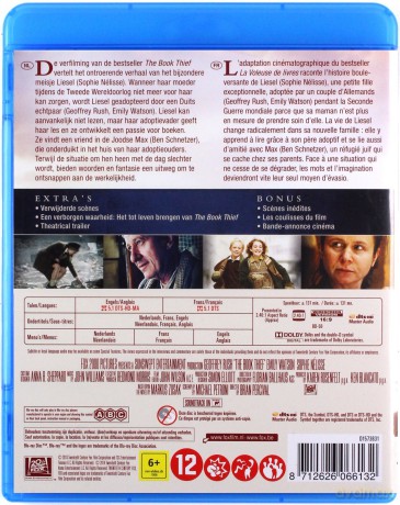 The Book Thief (Złodziejka książek) [Blu-Ray]
