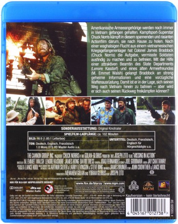 Missing in Action (Zaginiony w akcji) [Blu-Ray]
