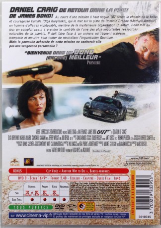 007 James Bond Quantum of Solace [DVD]
