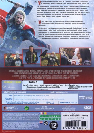 Thor: The Dark World (Thor: Mroczny świat) [DVD]