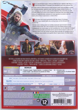 Thor: The Dark World (Thor: Mroczny świat) [DVD]