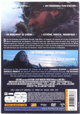 The Revenant (Zjawa) [DVD]