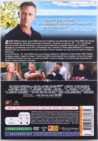 007 James Bond Casino Royale [DVD]