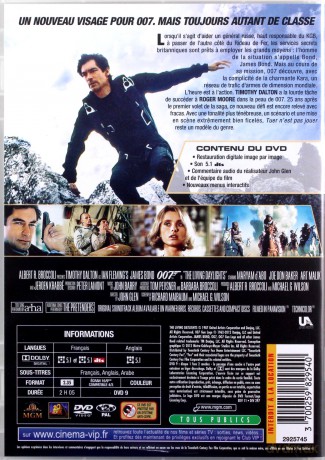 007 James Bond The Living Daylights (W obliczu śmierci) [DVD]