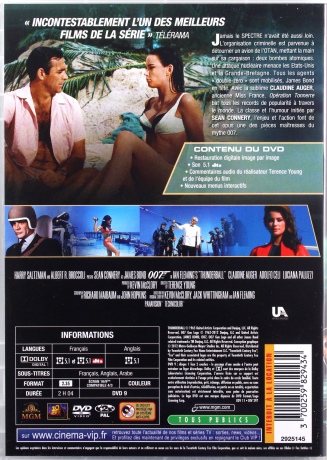 007 James Bond Thunderball (Operacja 'Piorun') [DVD]