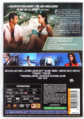 007 James Bond Thunderball (Operacja 'Piorun') [DVD]