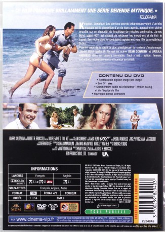 007 James Bond Dr. No (Doktor No) [DVD]