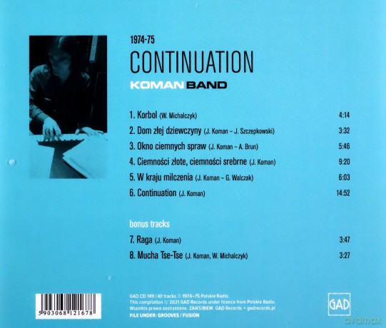 Koman Band: Continuation [CD]