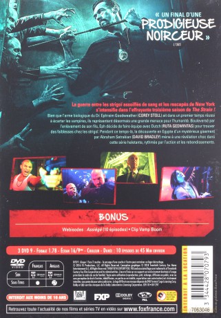 The Strain Season 3 (Wirus) [3DVD]