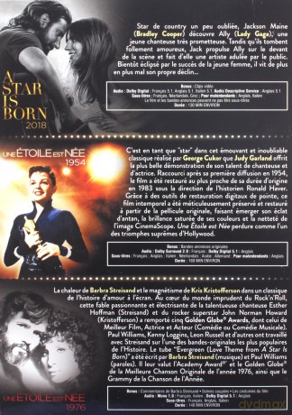 A Star Is Born Collection (Narodziny gwiazdy Kolekcja) [3DVD]