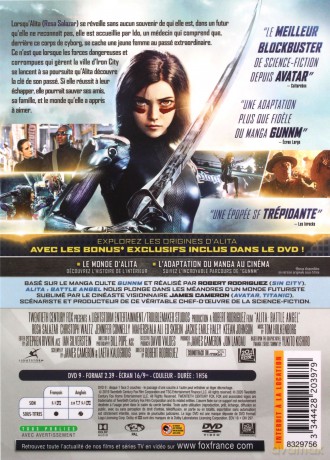 Alita : Battle Angel [DVD]