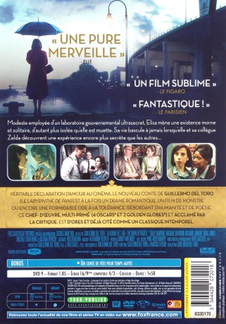 The Shape of Water (Kształt wody) [DVD]