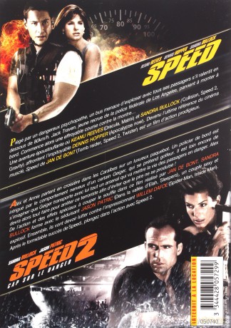 Speed / Speed 2: Cruise Control (Speed - niebezpieczna prędkość / Speed 2: Wyścig z czasem) [BOX] [2DVD]