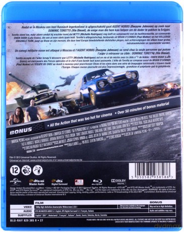Furious 6 (Szybcy i wściekli 6) [Blu-Ray]