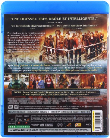 Percy Jackson: Morze potworów [Blu-Ray]