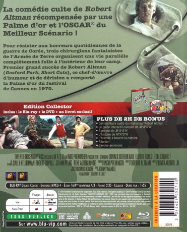M*A*S*H / MASH / M.A.S.H [Blu-Ray]+[DVD]