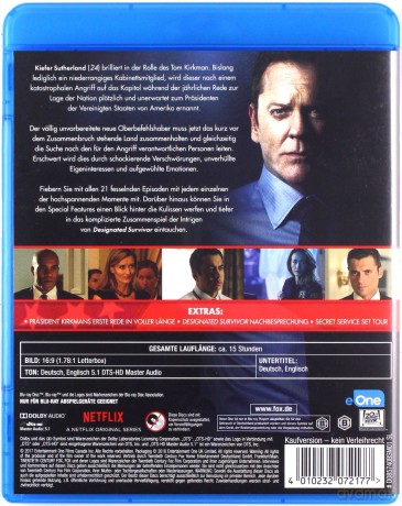 Designated Survivor Season 1 [6xBlu-Ray]