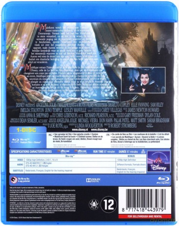 Maleficent (Czarownica) (Disney) [Blu-Ray]