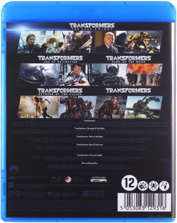 Transformers Collection 1-5 [5xBlu-Ray]