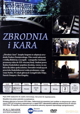Zbrodnia i Kara [DVD]