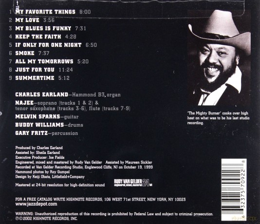 Charles Earland, Najee: If Only For One Night [CD]