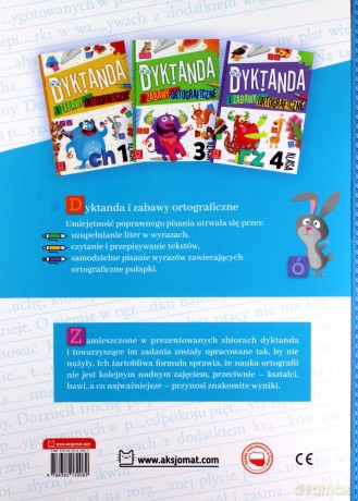 Dyktanda i zabawy ortograficzne kl. 2 - Bogusław Michalec [KSIĄŻKA]