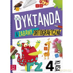 Dyktanda i zabawy ortograficzne kl. 4 - Bogusław Michalec [KSIĄŻKA]