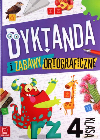 Dyktanda i zabawy ortograficzne kl. 4 - Bogusław Michalec [KSIĄŻKA]