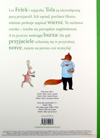 Felek i Tola i burza - Heede Sylvia Vanden [KSIĄŻKA]