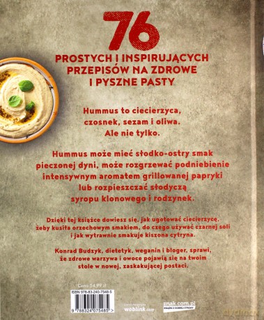 Hummusy i pasty - Konrad Budzyk [KSIĄŻKA]