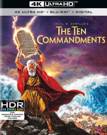 The Ten Commandments (Dziesięcioro przykazań) [Blu-Ray 4K]+[Blu-Ray]