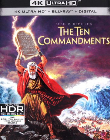 The Ten Commandments (Dziesięcioro przykazań) [Blu-Ray 4K]+[Blu-Ray]