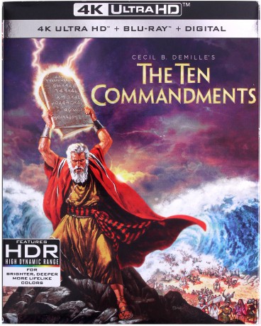 The Ten Commandments (Dziesięcioro przykazań) [Blu-Ray 4K]+[Blu-Ray]