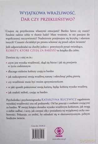 Kobiety, które czują za bardzo - Katarzyna Kucewicz [KSIĄŻKA]