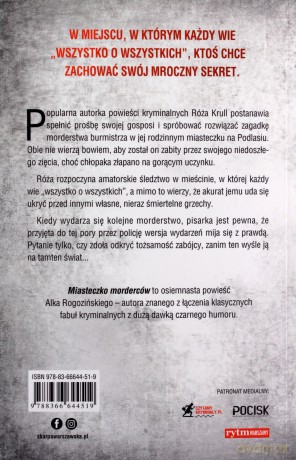 Miasteczko morderców - Alek Rogoziński [KSIĄŻKA]