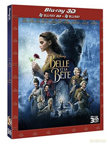 Beauty and the Beast (Piękna i Bestia) (Disney) [Blu-Ray 3D]+[Blu-Ray]