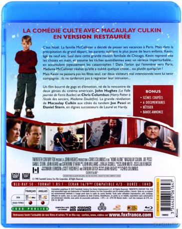 Home Alone (Kevin sam w domu) [Blu-Ray]