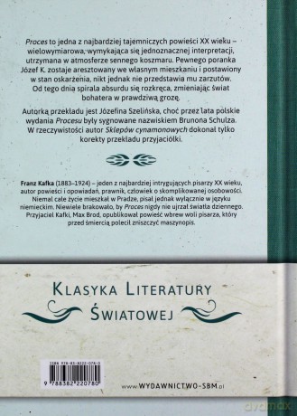 Proces - Franz Kafka [KSIĄŻKA]