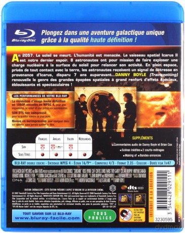 Sunshine (W stronę słońca) [Blu-Ray]