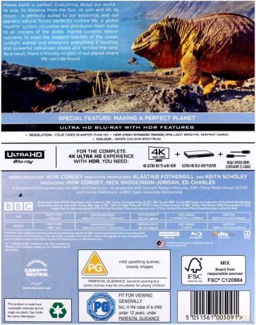 A Perfect Planet (BBC) [2xBlu-Ray 4K]+[2xBlu-Ray]