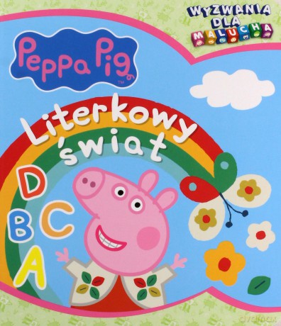 Świnka Peppa. Wyzwania dla malucha. Literkowy świat [KSIĄŻKA]