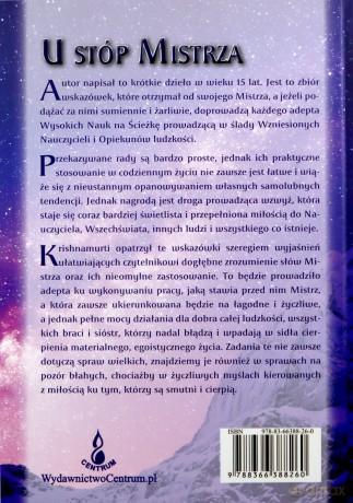 U stóp Mistrza - Jiddu Krishnamurti [KSIĄŻKA]