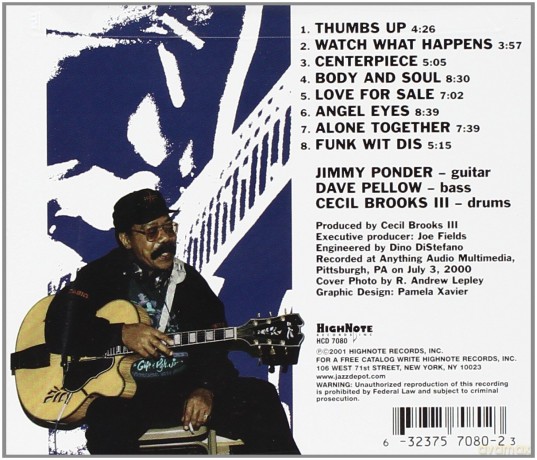 Jimmy Ponder: Thumb Up [CD]